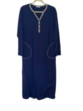 Ekouaer Nightdress w/Pockets